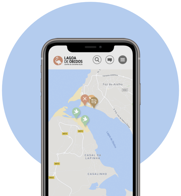 App Lagoa de Óbidos